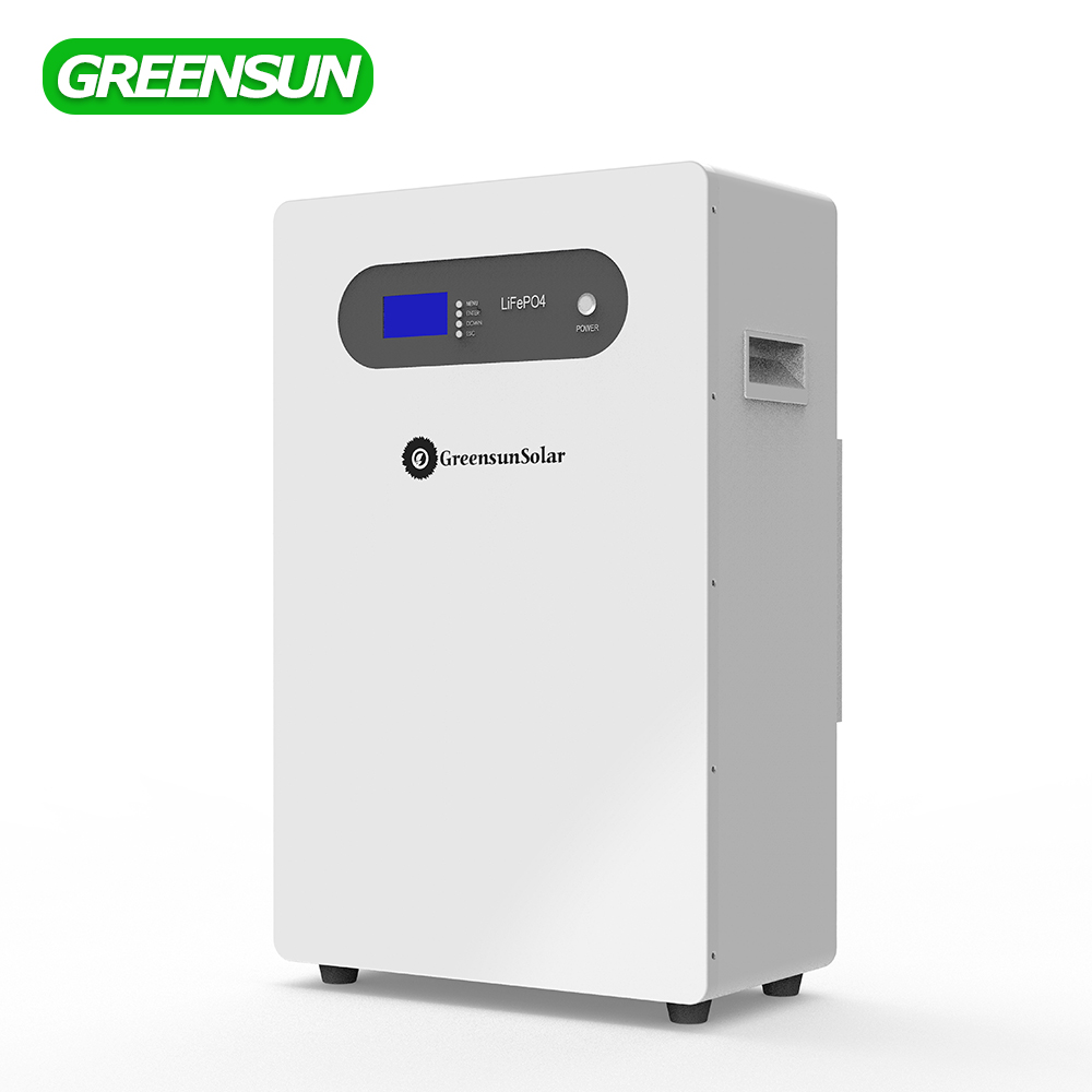 51.2V 200Ah 壁挂式磷酸铁锂电池适用于10 Kw 太阳能系统