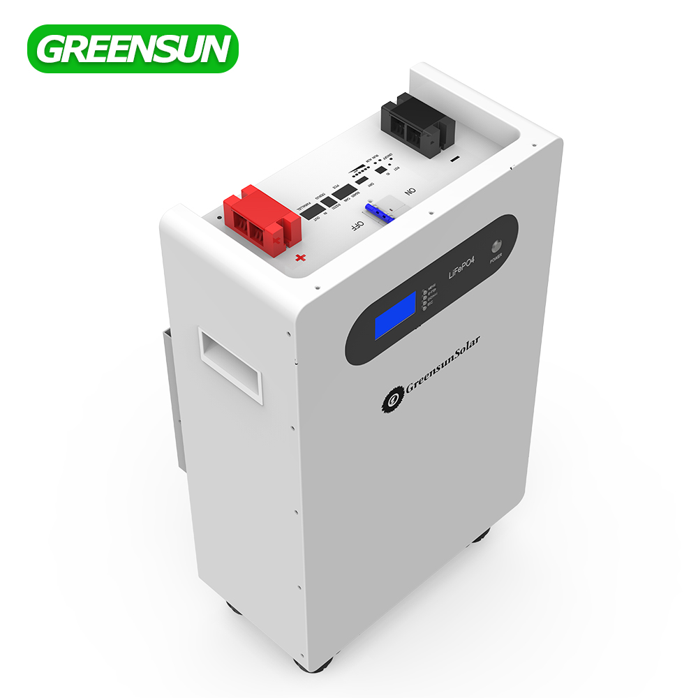 51.2V 200Ah 壁挂式磷酸铁锂电池适用于10 Kw 太阳能系统