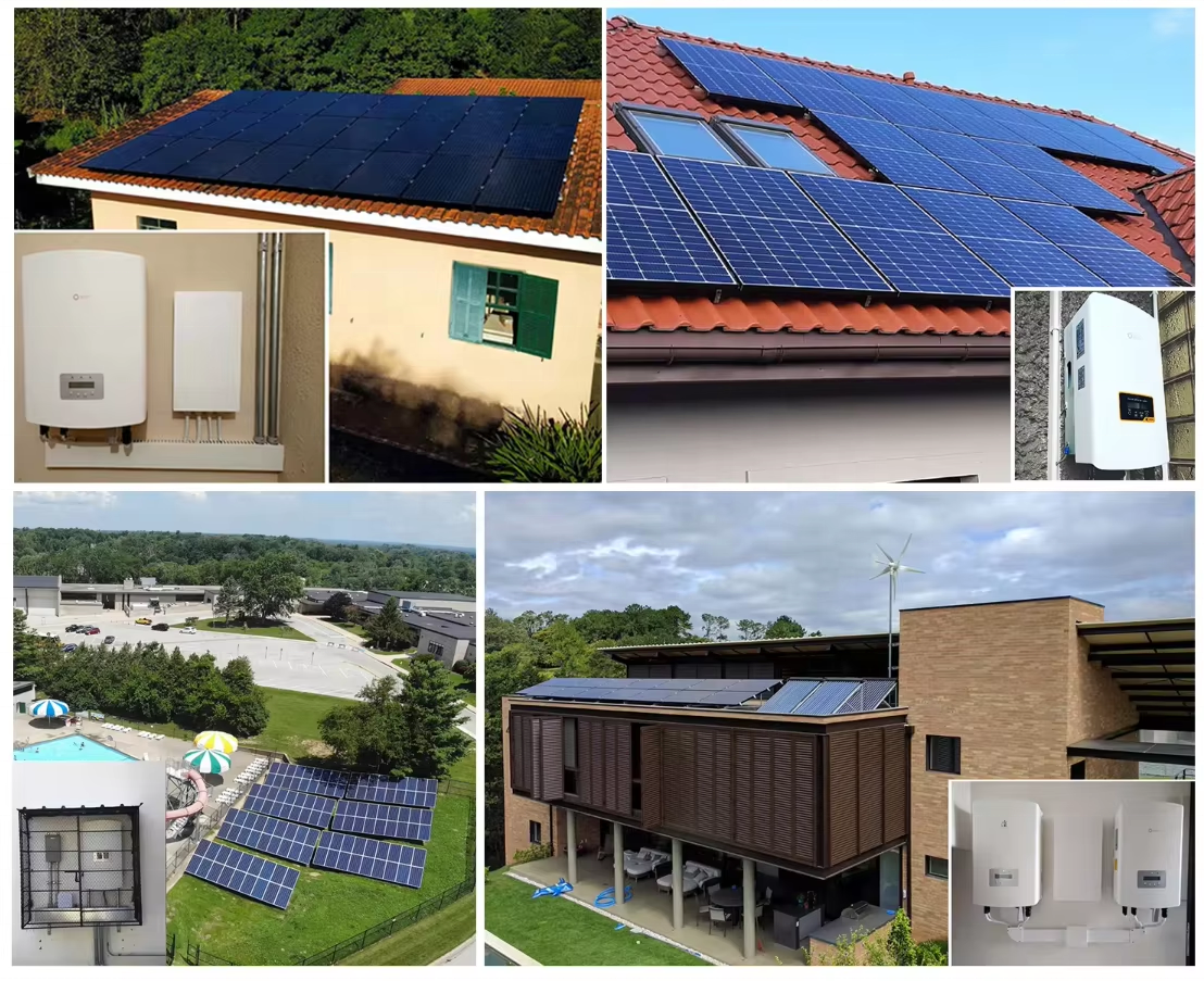 Customized on Grid Solar System Kit 3Kw 5kw 8kw 10kw Solar Photovoltaic Power Energy System for Home Factory Price